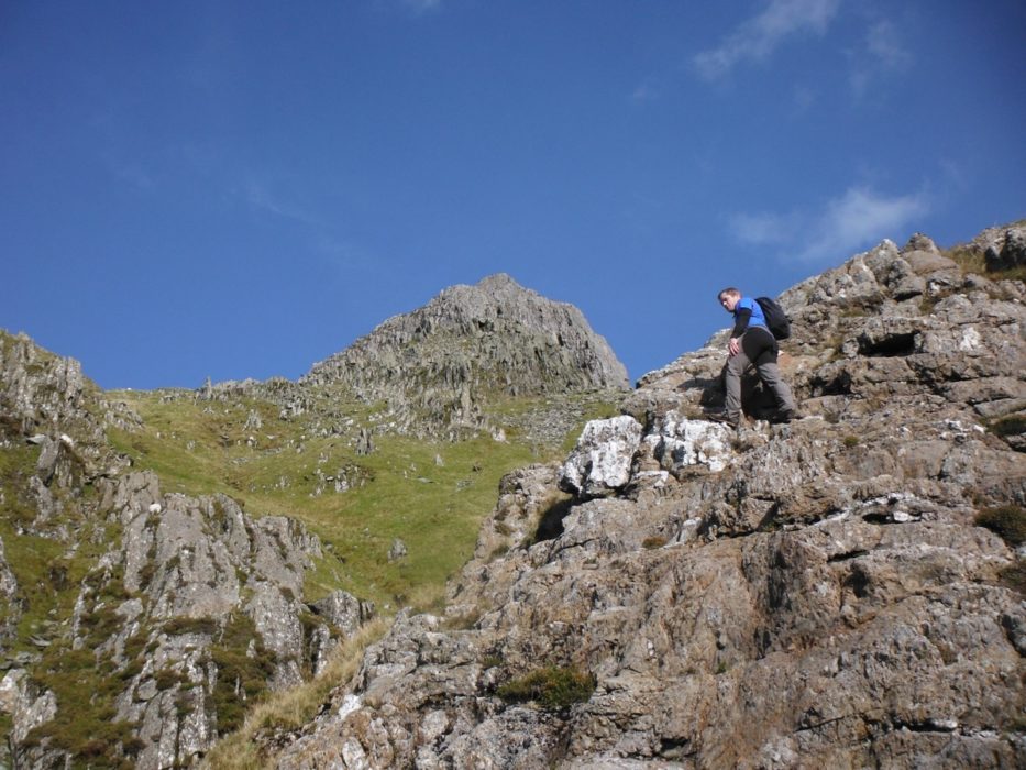 On Esgair Felen With The Great Tower Beyond