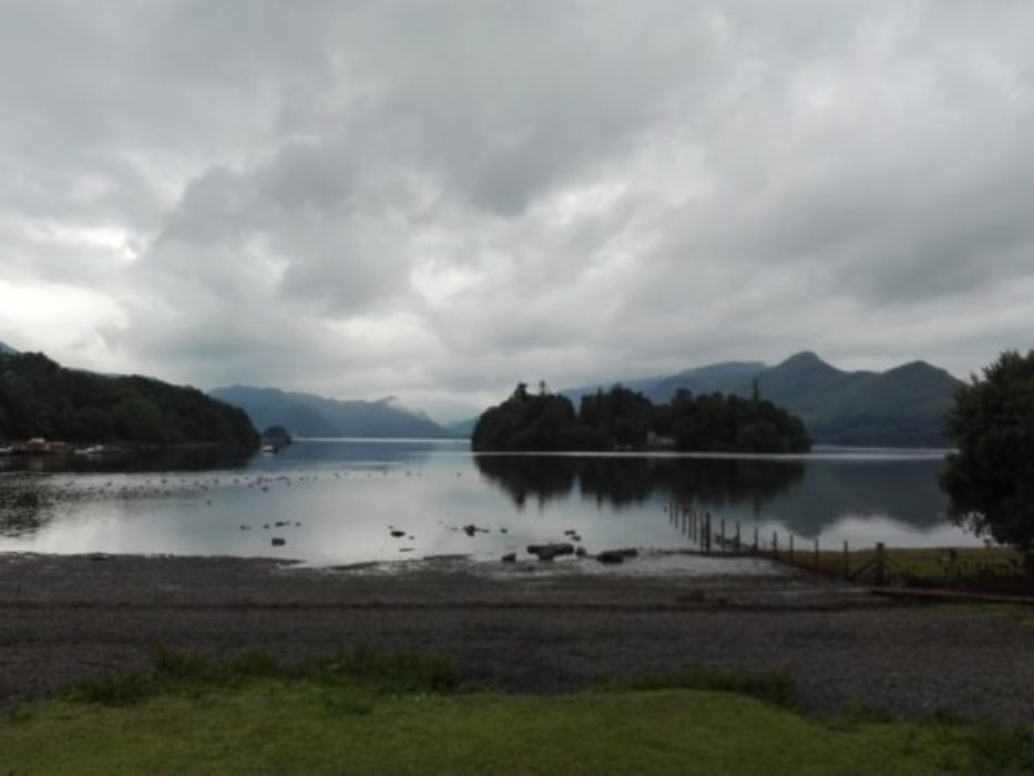 The Shore Of Derwentwater Still Beautiful Despite The Weather