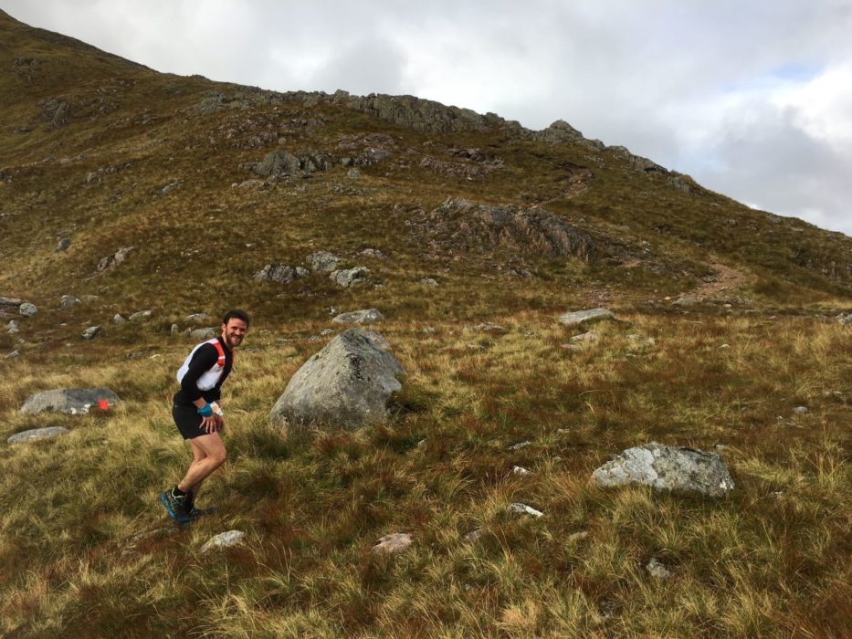 Buchaille Etive Beag during Salomon Glencoe Skyline race