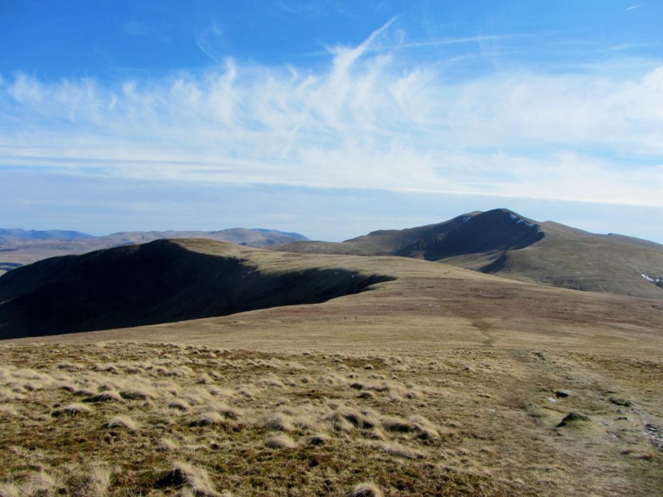 02 Bannerdale Crags And Blencathra From Bowscale Fell