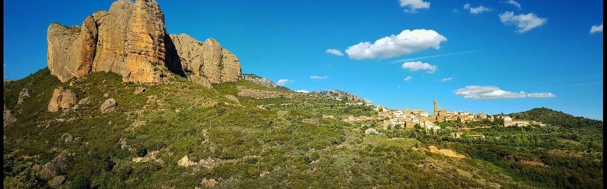 Day 26 The Quiet Village Of Aguero With Its Neighbouring Rock Formations