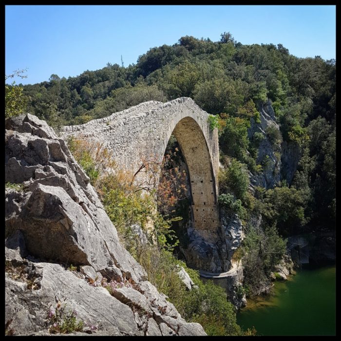 Day 4 View Of The Llierca Bridge