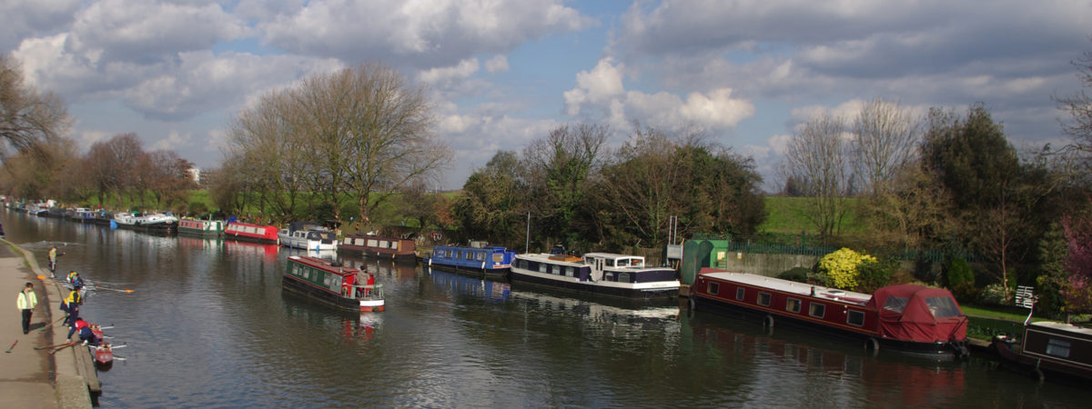 The Lea Navigation From Spring Hill Bridge