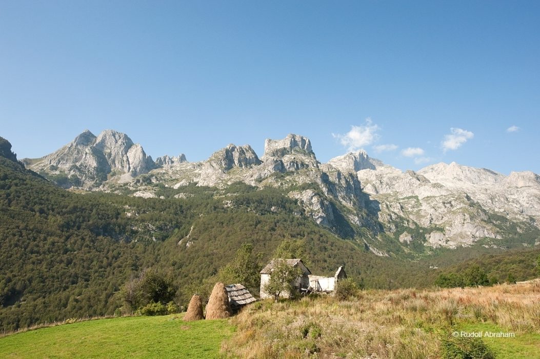 Peaks Of The Balkans View Above The Village Of Ceremi Looking Towards Maja Kolata Rudolf Abraham