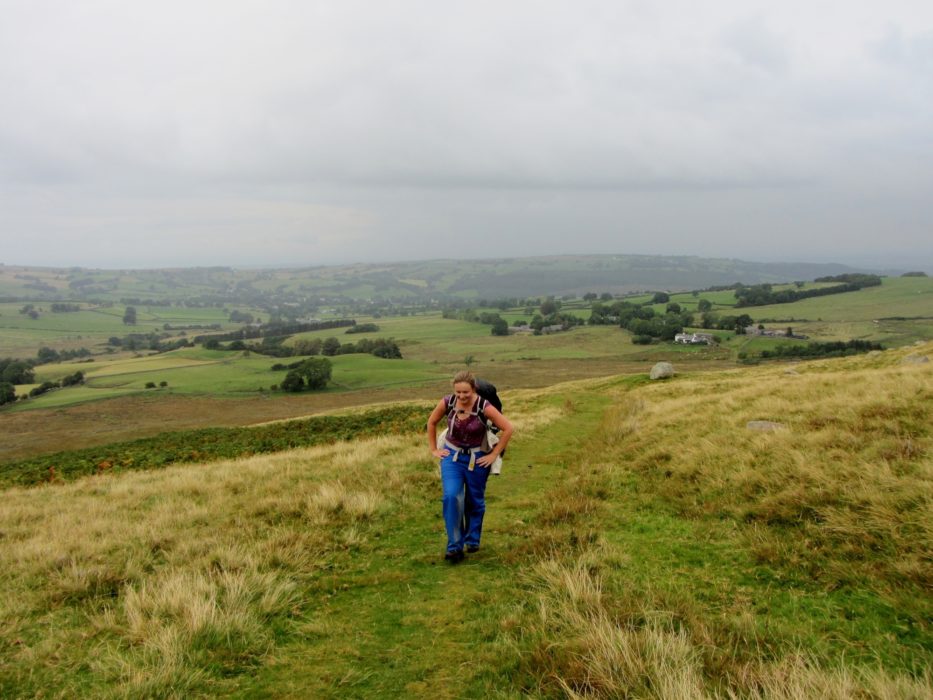 Sal On The Ascent Of High Pike